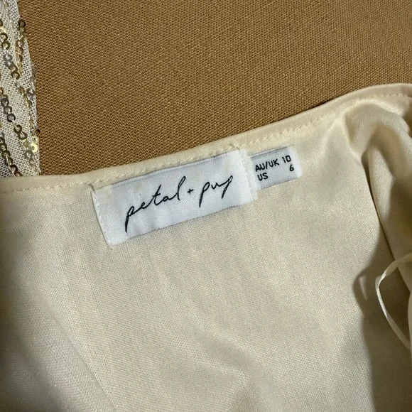 Petal & Pup Sequin Wrap Dress - Picture 6 of 7